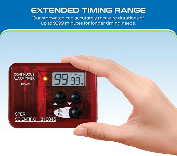 Sper Scientific Continuous Alarm Timer - Image 3