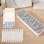 11 Cable Organizer Box with Labels, Cord Storage Organizer by SENHORAS