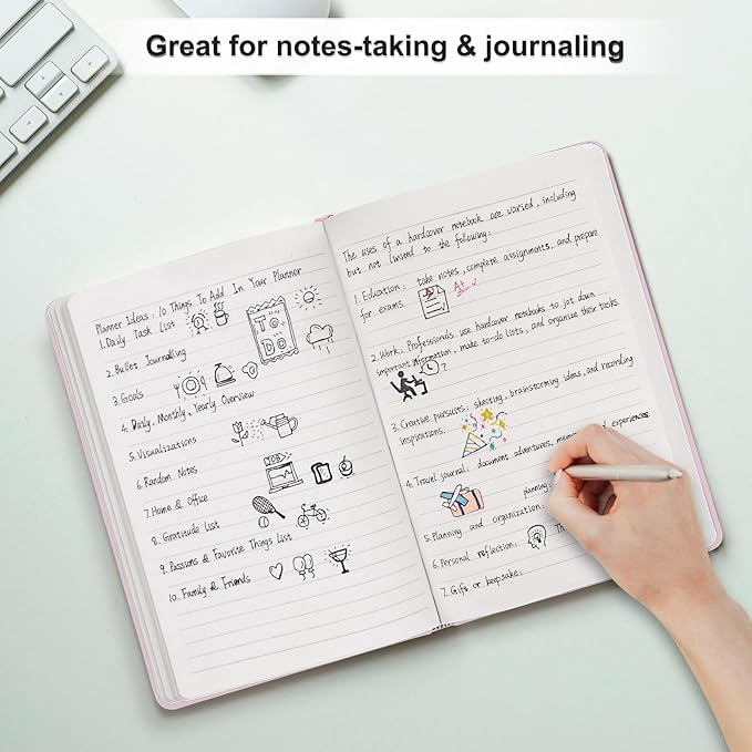 Comix Lined Journal Notebook for Women Men, Journaling Notebooks for Office - Image 5
