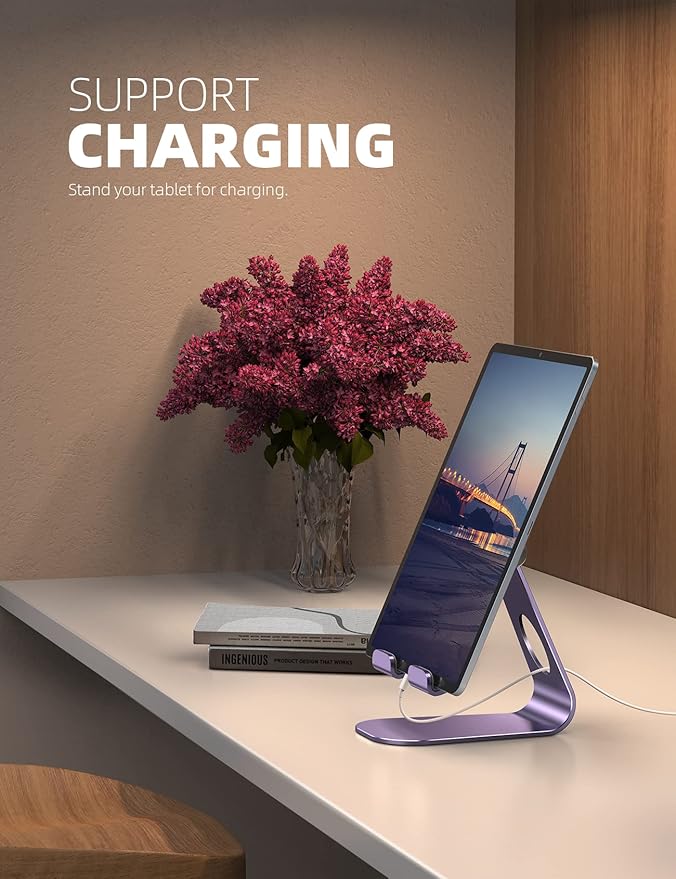 Lamicall Tablet Stand, Adjustable Tablet Holder - Image 4