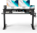 FEZIBO 55 x 24 Inch Height Adjustable Electric Standing Desk by FEZIBO