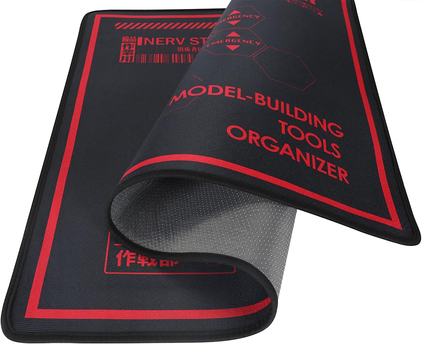 Floor Mat for Office Chair - Office Chair Mat - Chair Mat for Hardwood Floor - Neon Genesis Evangelion NERV General Affairs Department, Anti-Slip, Easy Clean & Machine Washable (35"×47")