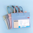 Pendancy Mesh Zipper Pouch A3 Size, Large Double Pocket Waterproof File Bag - Image 9