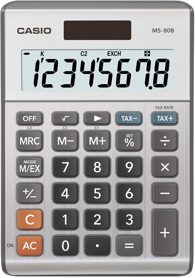 Casio MS-80B Calculator – Desktop Calculator - Image 2