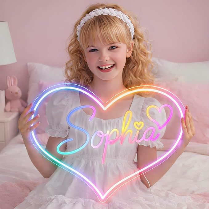 Sparklove Heart Neon Signs, Gifts - Image 2