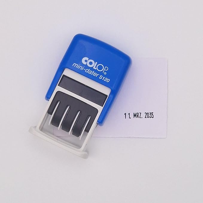 Colop Mini Dater Stamp S 120 - Image 5