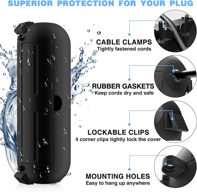 Flemoon Outdoor Extension Cord Safety Cover - Image 8