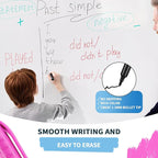 Dry Erase Markers, Fine Tip Whiteboard Marker, Low Odor Dry Marker, Fine Point - Image 4