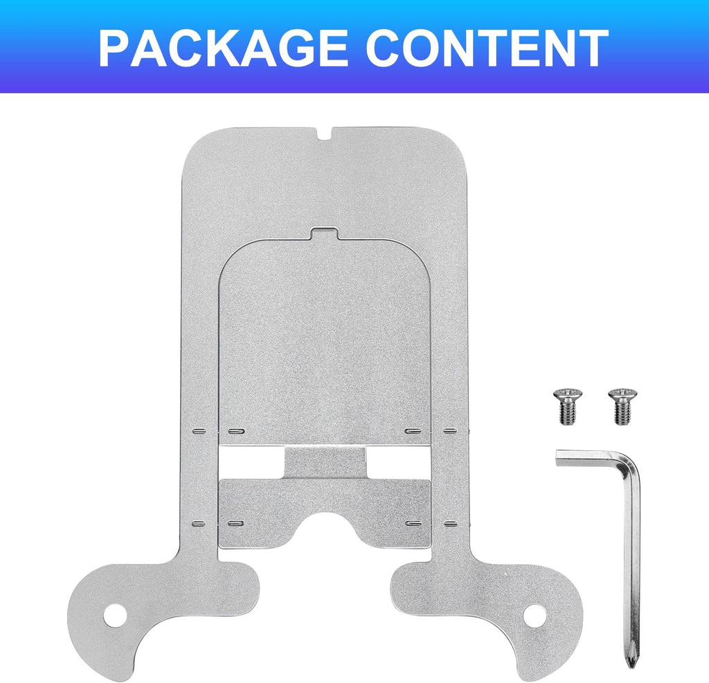 Metal Desktop Stand for Skylight Calendar 15-inch Gen 1 | Heavy-Duty Adjustable Stand (Note: Not Compatible with Skylight Calendar 2 15-inch) - Silver