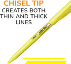 BIC Brite Liner Highlighters, Chisel Tip, 12-Count Pack of Pink Highlighters - Image 6