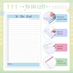 Censen 10 Packs To Do List Notepads, Simple Daily Reminder Checklist Planner - Image 3