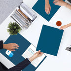 Two Pocket Folders, PANDRI 50 Pack 2 Pocket Folders, Letter Size Paper File - Image 7