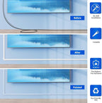 Cord Hider Wall for One Cord, 136in Cord Covers for Wires on Wall, Easy Install - Image 3