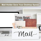 Desk Mail Organizer, Mail Organizer Countertop - Image 5