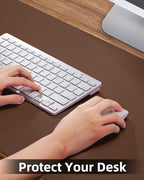 Small Desk Mat, Leather Desk mat, Desk Mouse pad, Office Desk mat, Laptop Mat - Image 3