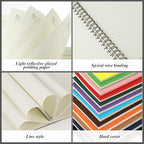 Leelosp 12 Pack Small Spiral Notebook 5 x 7 Inch Lined College Ruled Spiral - Image 2