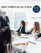 Note Pads 8.5 x 11 Inch, 10 Pack, Legal Pads 8.5 x 11, 30 Sheets Each, - Image 6