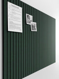 Bumusty Large Felt Bulletin Board 48" x 36" Cork Board Alternative-12 Pack