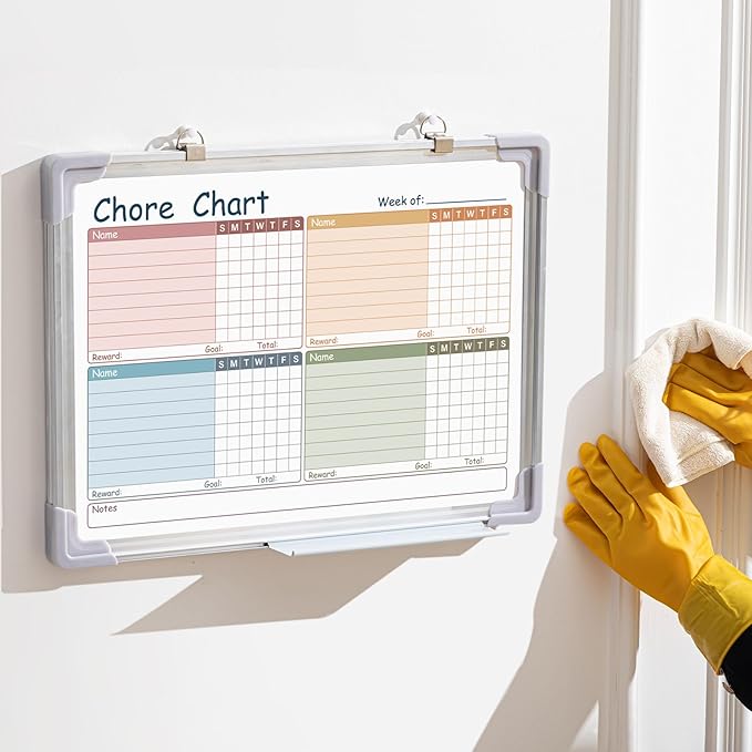 Lincia Magnetic Dry Erase Chore Chart Board - Image 5