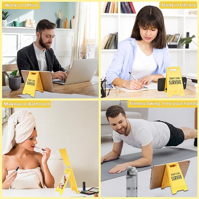 Funny Office Desk Accessories, Motivational Affirmations Office Cubicle Decor - Image 4