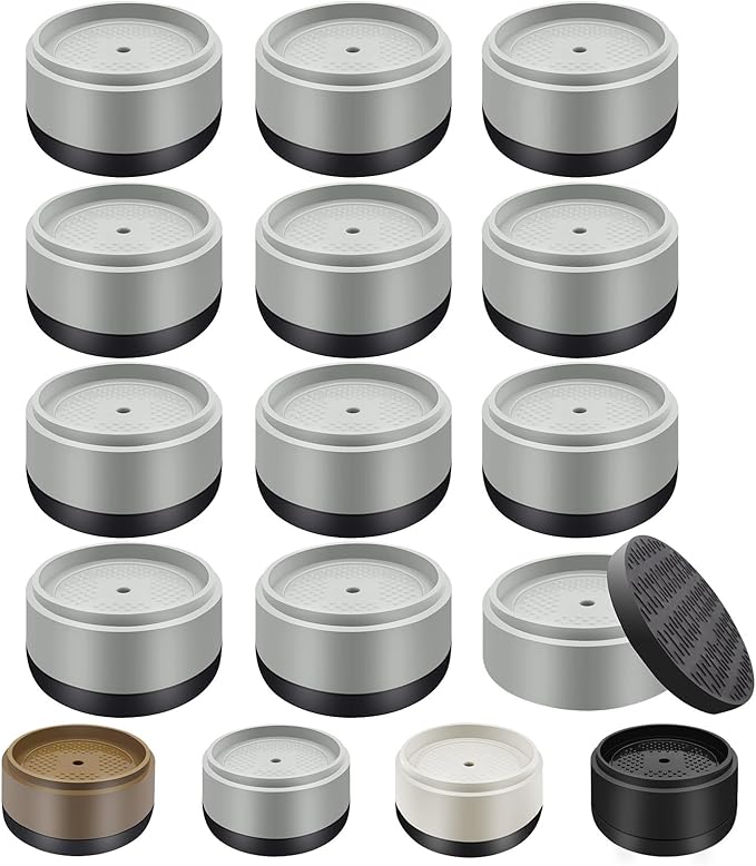 Furniture Risers Bed Risers Heavy Duty 1 inch, 2 inch, 3 inch, 4 inch Round by EnjoyLifeEnjoyHappiness