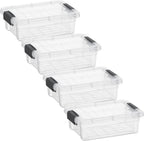 Superio Clear Storage Boxes