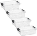 Superio Clear Storage Boxes by Superio