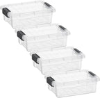Superio Clear Storage Boxes by Superio