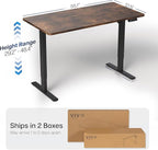 VIVO Electric 55 x 28 in Standing Desk, Memory Height Adjustment, 1B Series - Image 5