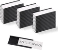 Realth C Channel Magnetic Label Holders 50 Pack 0.78" x 2" by Realth