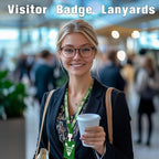 Visitor Badge Lanyards Volunteer Badge Holder - Image 4