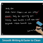 Magnetic Glass Writeboard 48"x36" Premium Tempered Dry Erase Boards Wall - Image 8