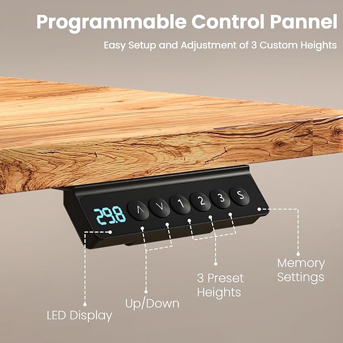 Kingant 55 x 30 Inch Electric Standing Desk - Image 6