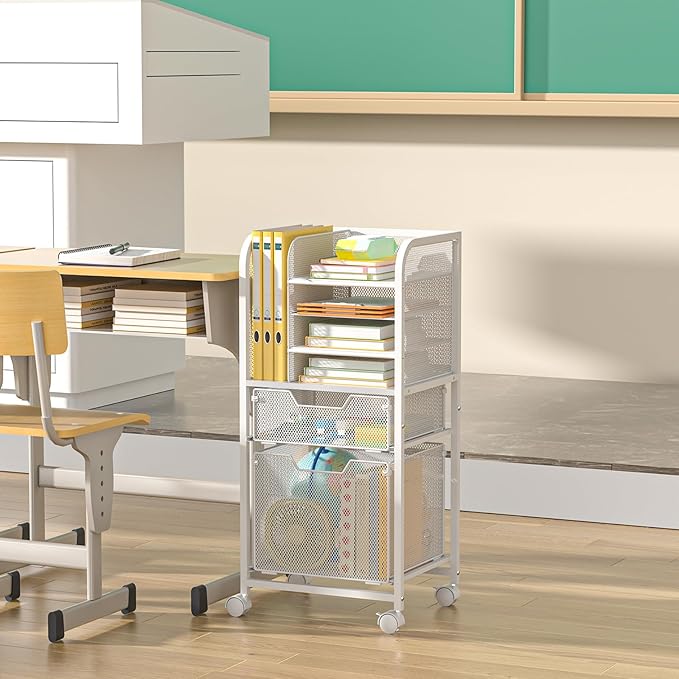 Feyejade Rolling File Cart - Image 8