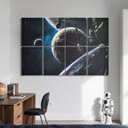 UMIACOUSTICS 8 Pcs 0.7Inch Thick Art Acoustic Panels, Total 47.2” x 31.5” - Image 2