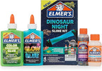 Elmer’s Glue Slime Kit Dinosaur Night Makes Color Changing and Glow in the Dark by Elmers