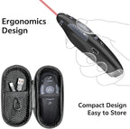 Presentation Clicker with 4 Cases: PowerPoint Wireless Presenter Remote USB - Image 3