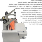 WYDDDARY 14.17"/360MM Electric Steel Roller Thermal Laminator - Image 3