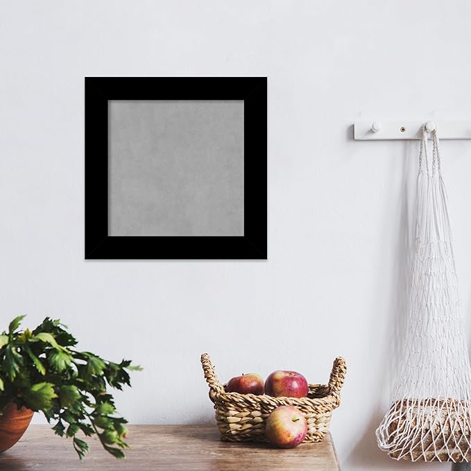 Amanti Art Black Framed Magnetic Board 15x15 X-Small Vision Board - Image 5