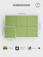 Bumusty Large Cork Board 36"x24" Alternative - Image 2