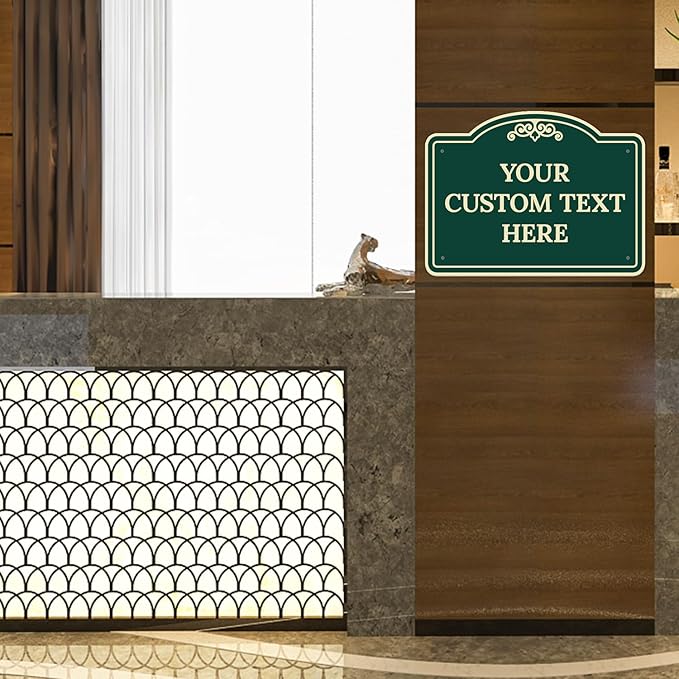 Custom Decorative Sign, Personalized Metal Sign - Image 6