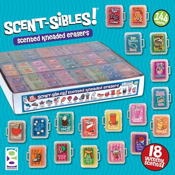 Raymond Geddes Scent-Sibles Scented Erasers - Image 4
