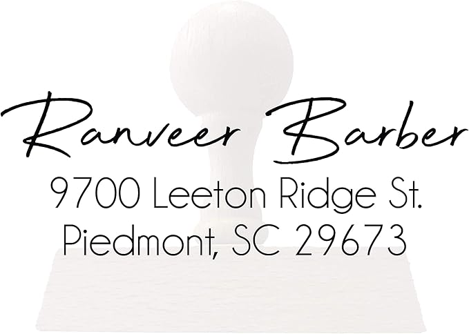 Custom Address Stamp Personalized Self Inking Stamps Custom Return Address - Image 5