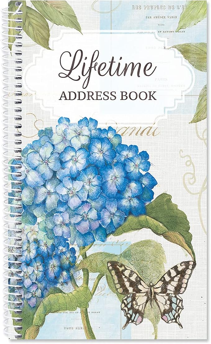 Current Hydrangea Address Book by Current