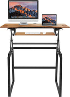 Rocelco 46" Large Height Adjustable Standing Desk BUNDLE - Image 7