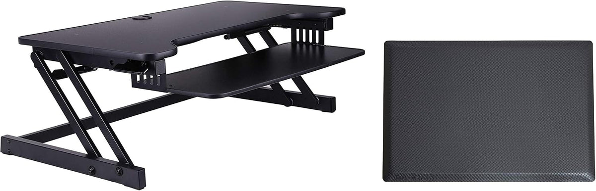 Rocelco 37.5" Deluxe Height Adjustable Standing Desk Converter