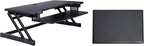Rocelco 37.5" Deluxe Height Adjustable Standing Desk Converter by Rocelco