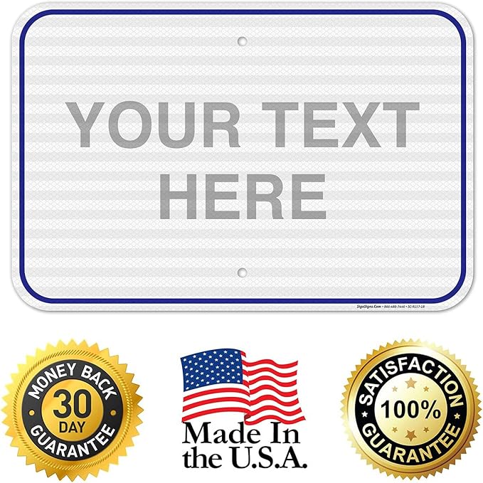 Custom Sign, Personalized Metal Signs, Customize - Image 8