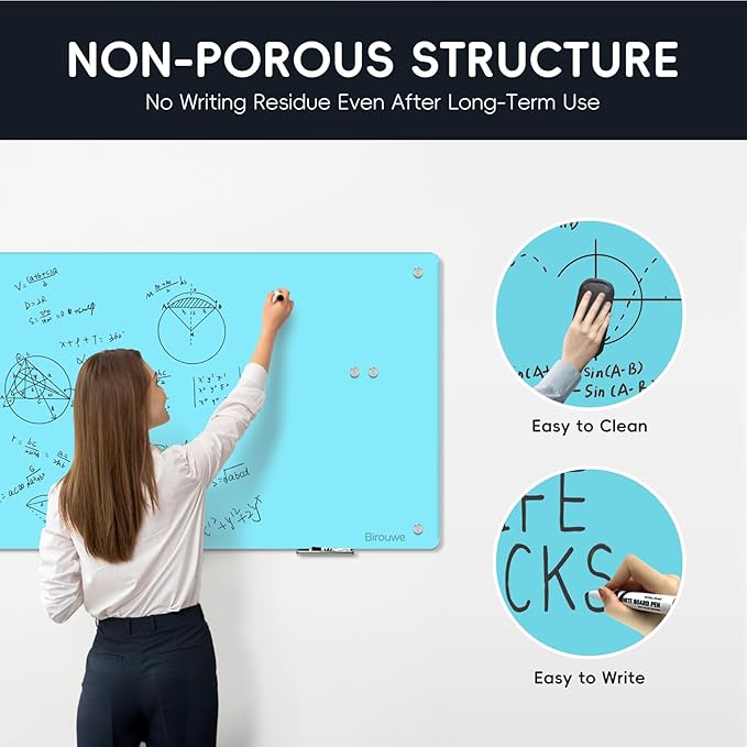 Magnetic Glass Whiteboard - Image 3