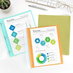 HAUTOCO 30 Pack Plastic Report Covers - Image 6